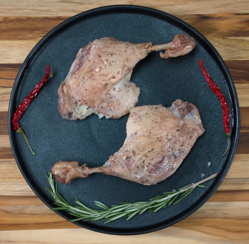Confit de canard du lac Brome (cuisse) (2 par pqt)