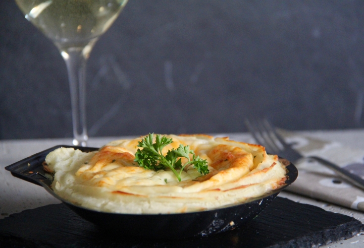 Coquille de fruits de mer (Contour patate)